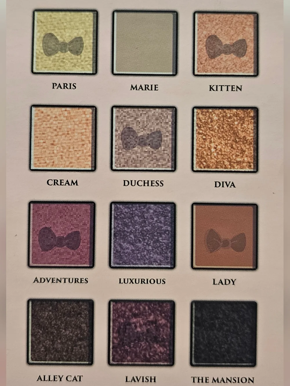The Aristocats Eyeshadow Palette flawed cover no cat